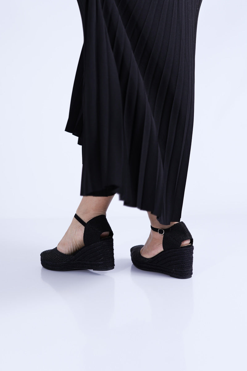 Alpercata Crochet Preta - CORINA