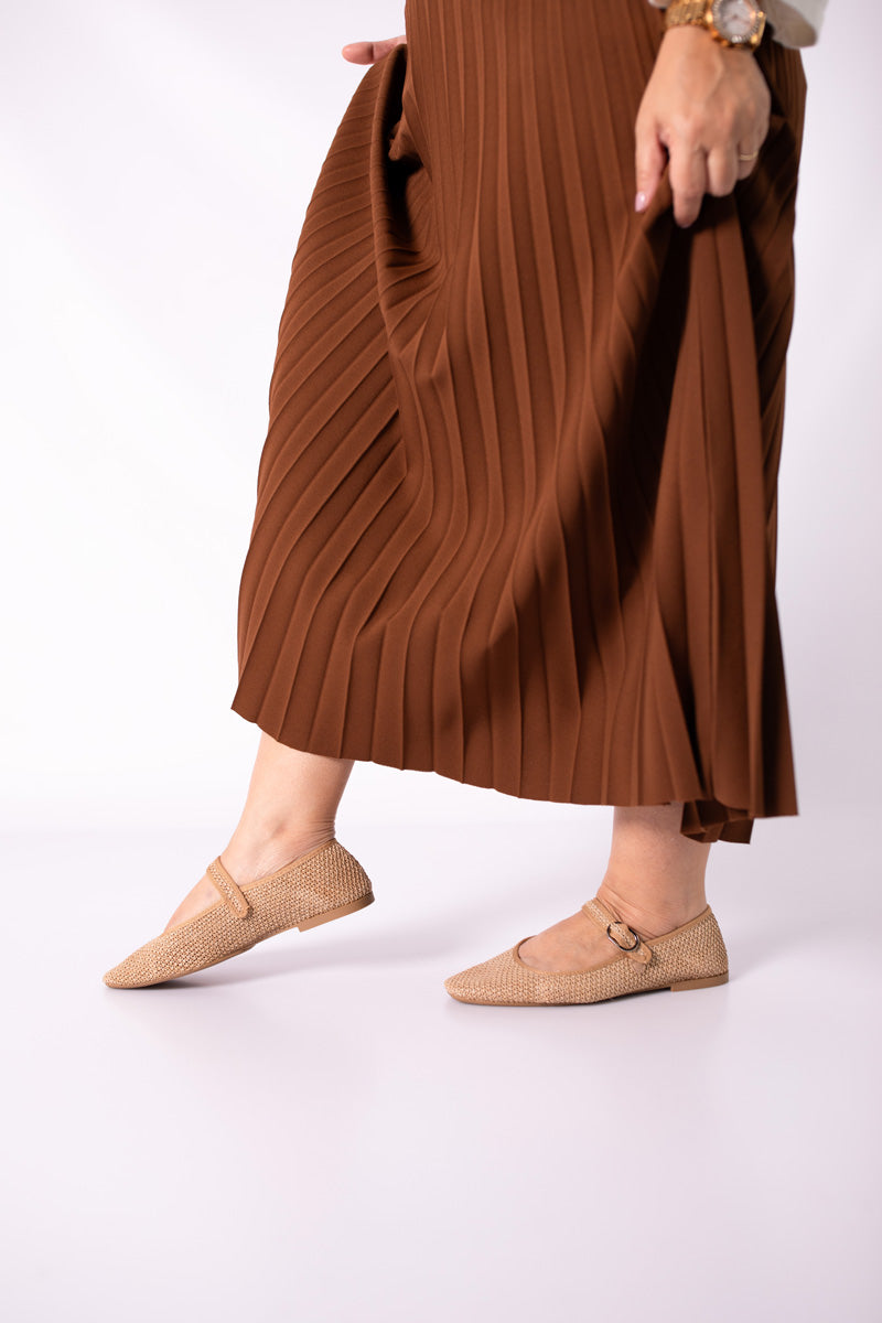 Bailarina Crochet Camel - CORINA