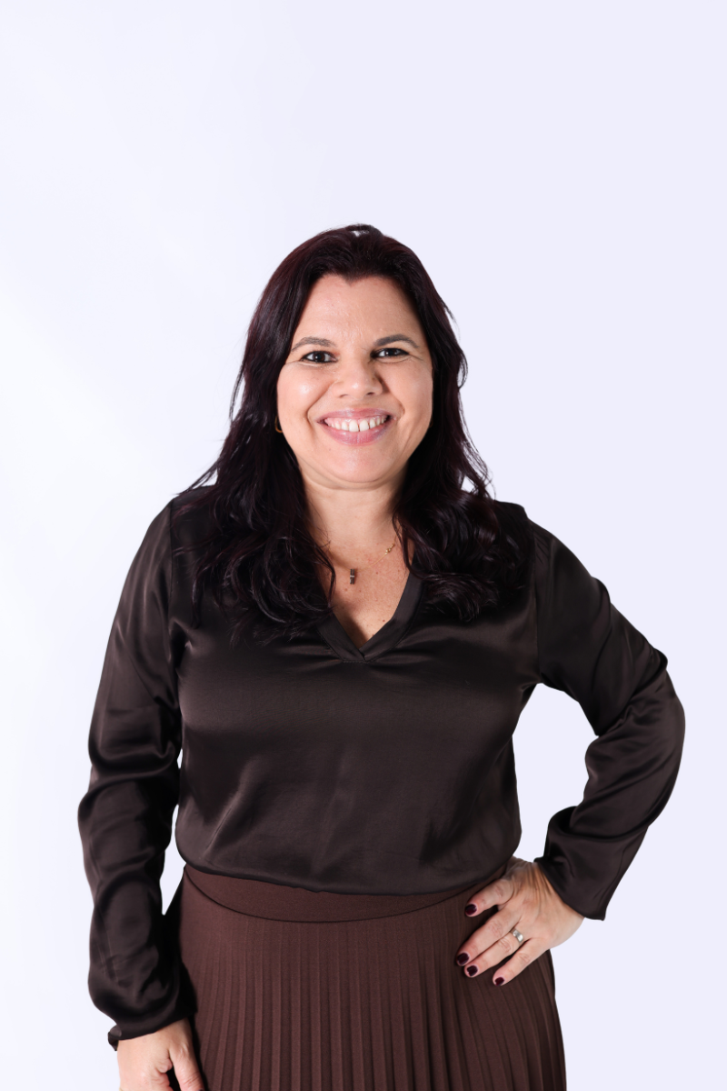 Blusa Satinada Marrón - RUGA