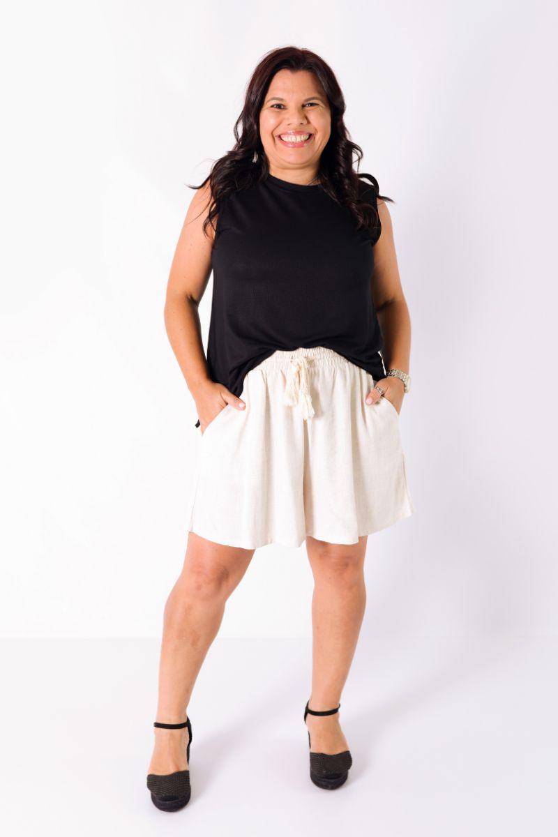 Blusa Regata Preta