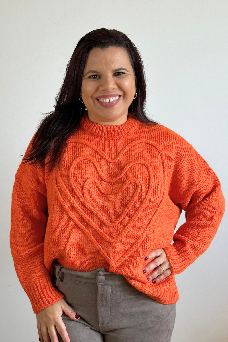 Jersey Corazón Naranja - RUGA