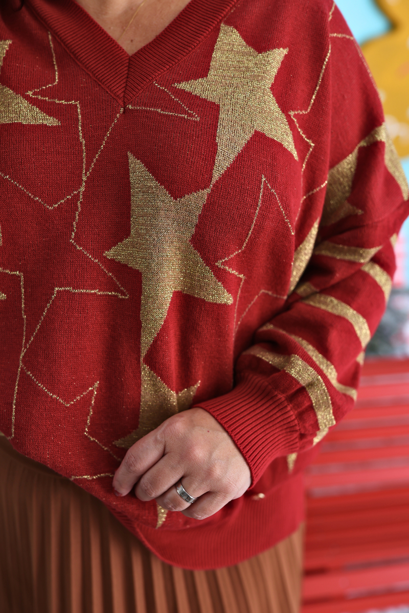 Jersey de Navidad Rojo Estrella – RUGA