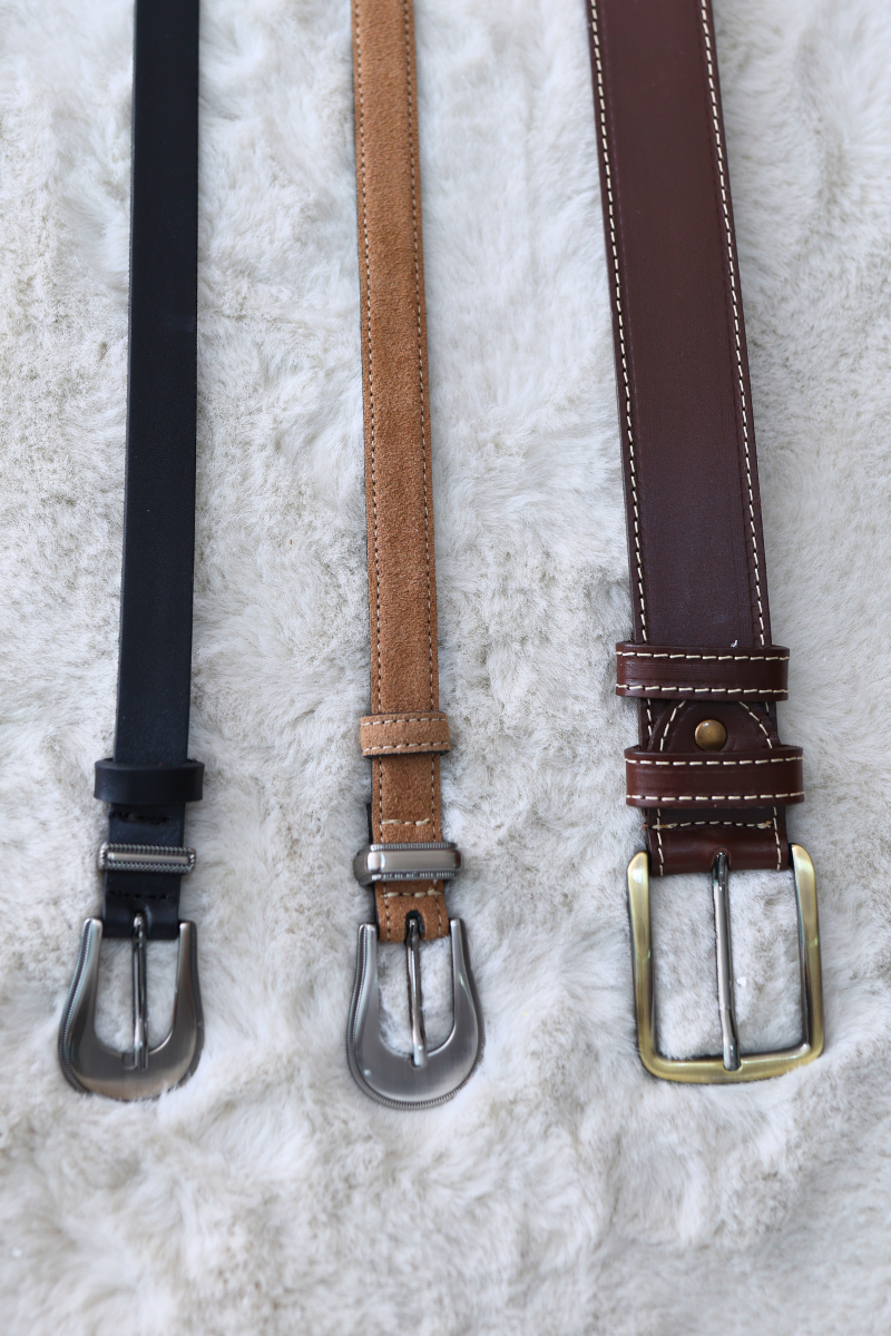 Cinturón Celeiro de Piel Marrón – RUIKA