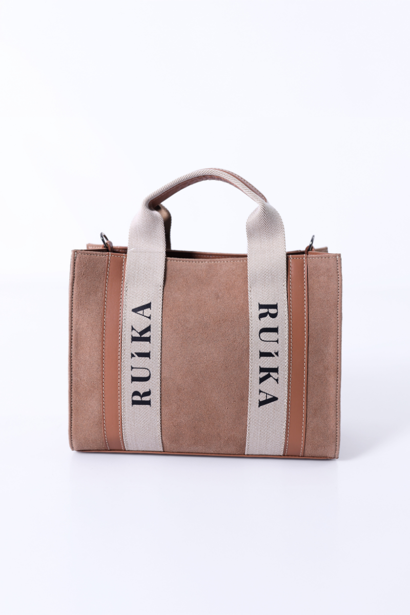 Mala Camurça Taupe - RUIKA