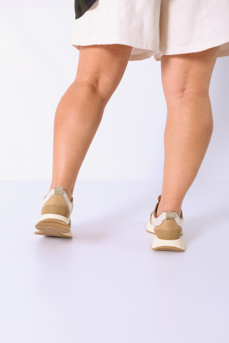 Ténis Estilo Running Camel - CORINA