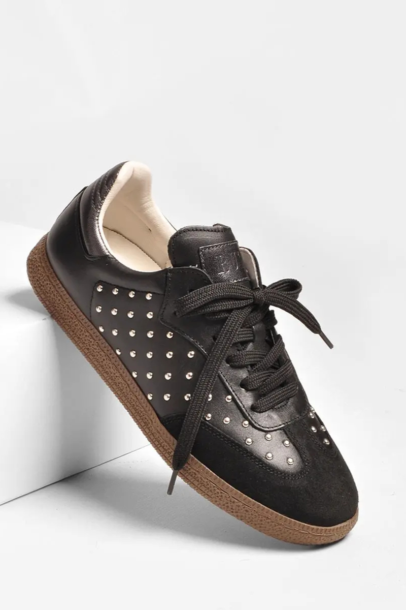 Ténis Pele e Camurça Preto - RUIKA