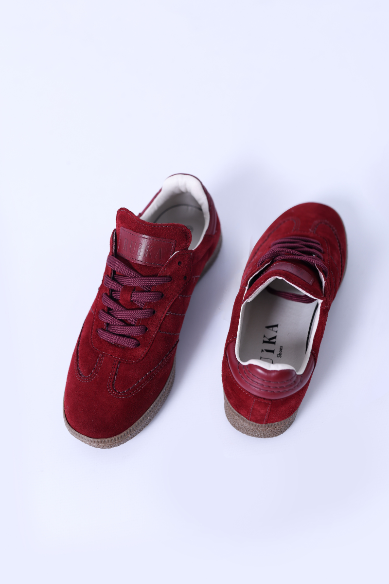 Ténis Camurça Bordô - RUIKA