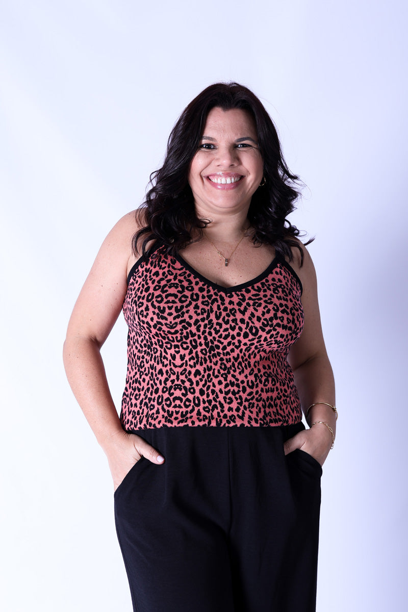 Top Onça Coral - RUGA