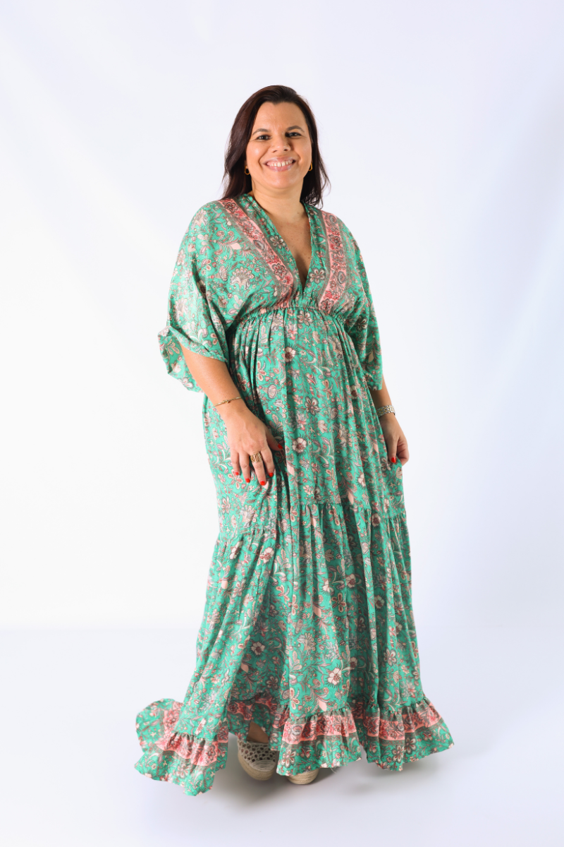 Vestido Berta Verde