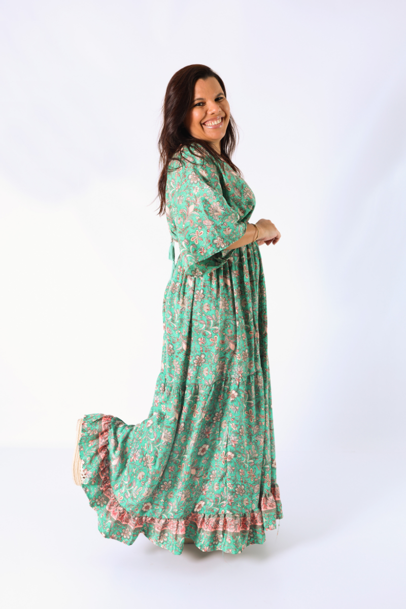Vestido Berta Verde