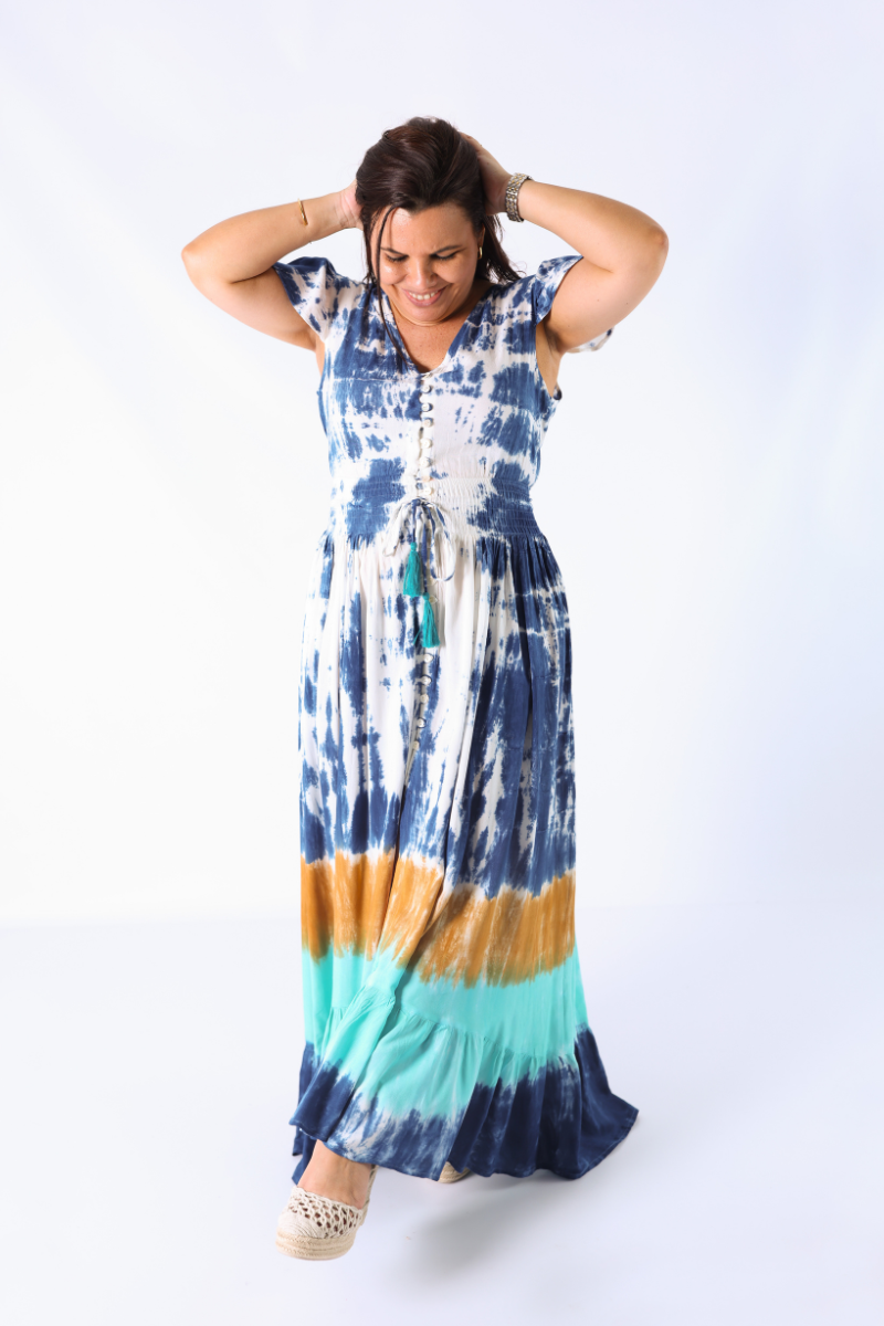 Vestido Luiza Azul