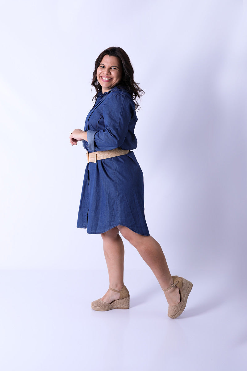 Vestido Camisero Vaquero