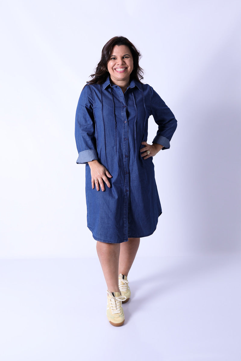 Vestido Camisero Vaquero