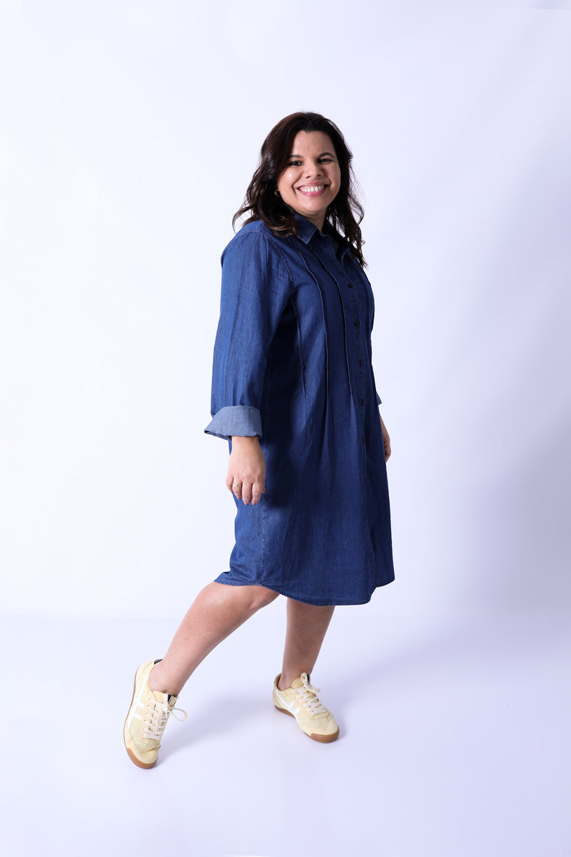 Vestido Camisero Vaquero
