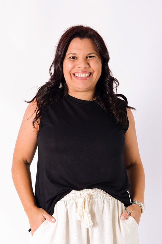 Blusa Regata Preta