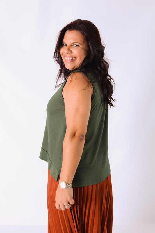 Blusa Regata Verde
