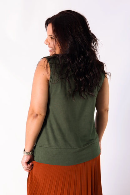 Blusa Regata Verde
