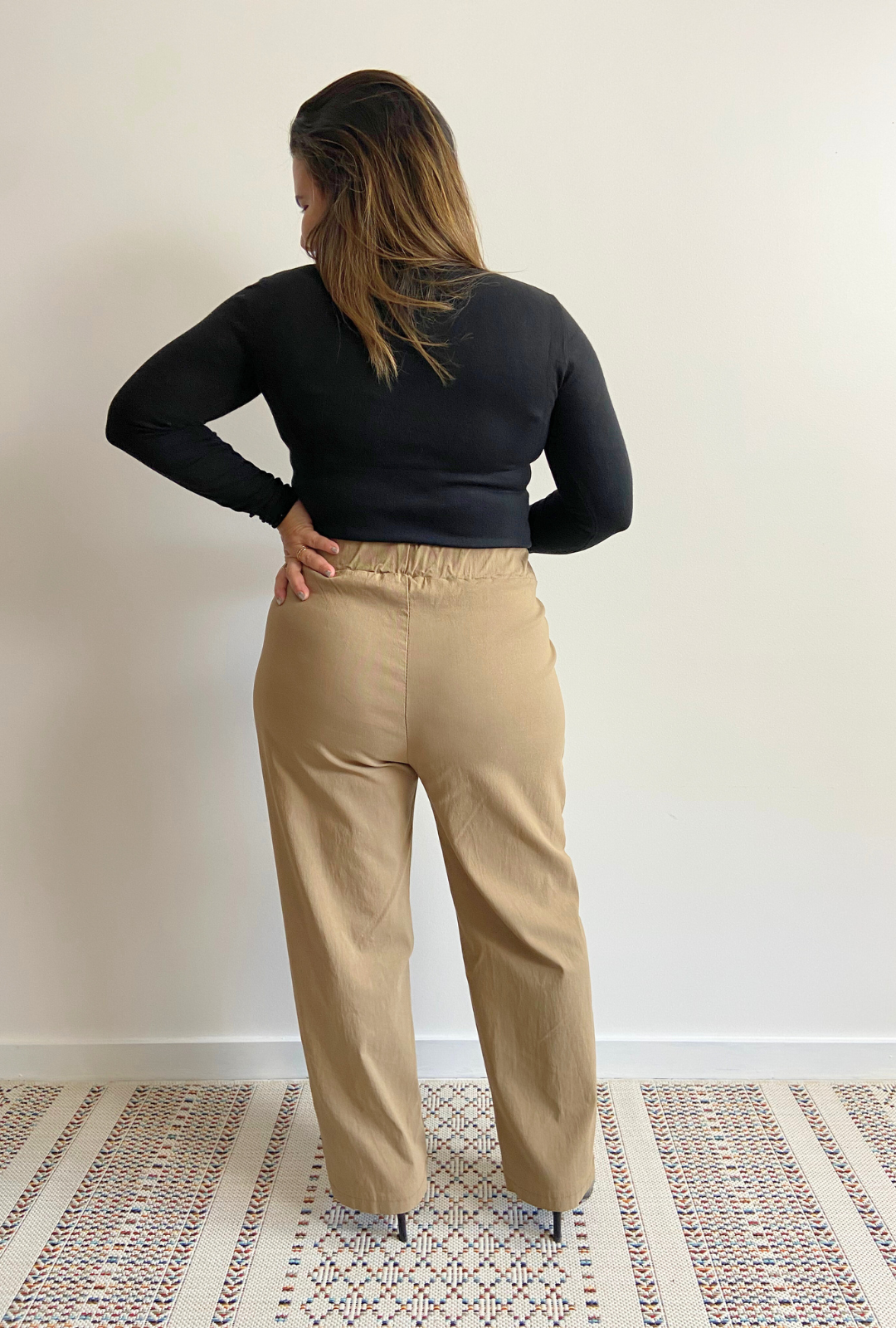 Calça Anya Khaki Único - LeChic Moda