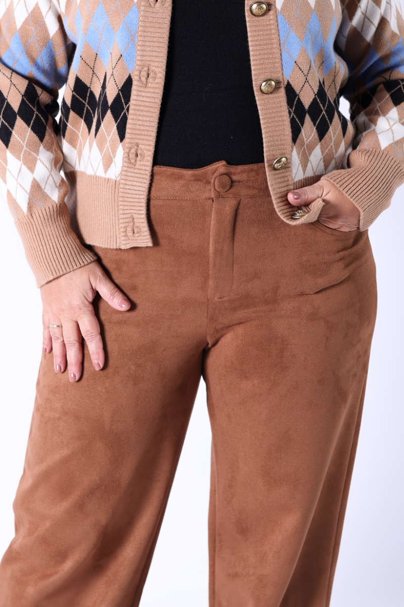 Calça Camurça Camel - RUGA