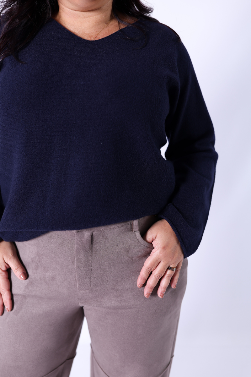Camisola Malha Brisa Azul