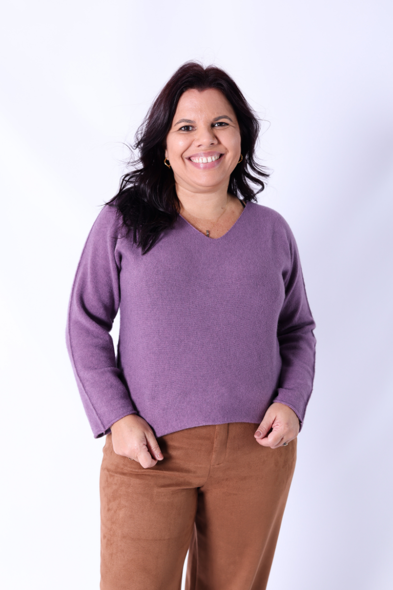 Camisola Malha Brisa Lilás