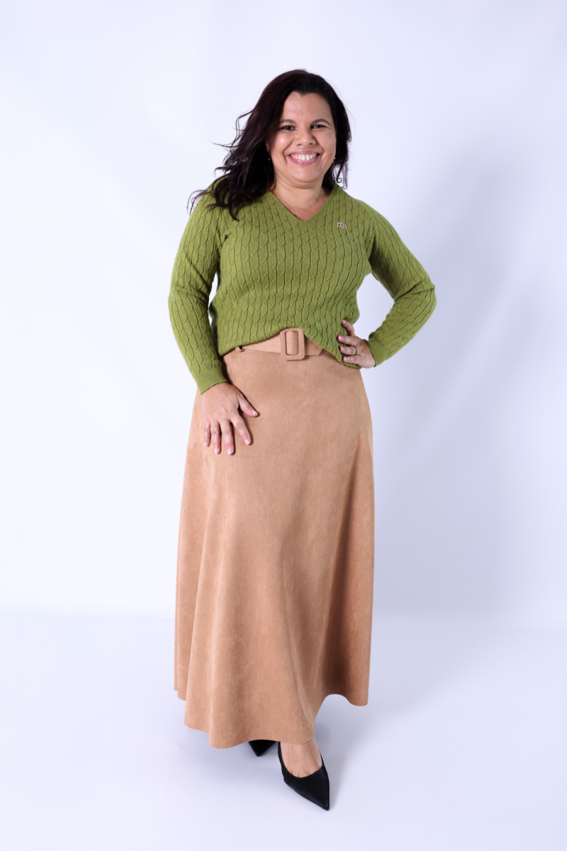 Camisola Tranças Verde - RUGA