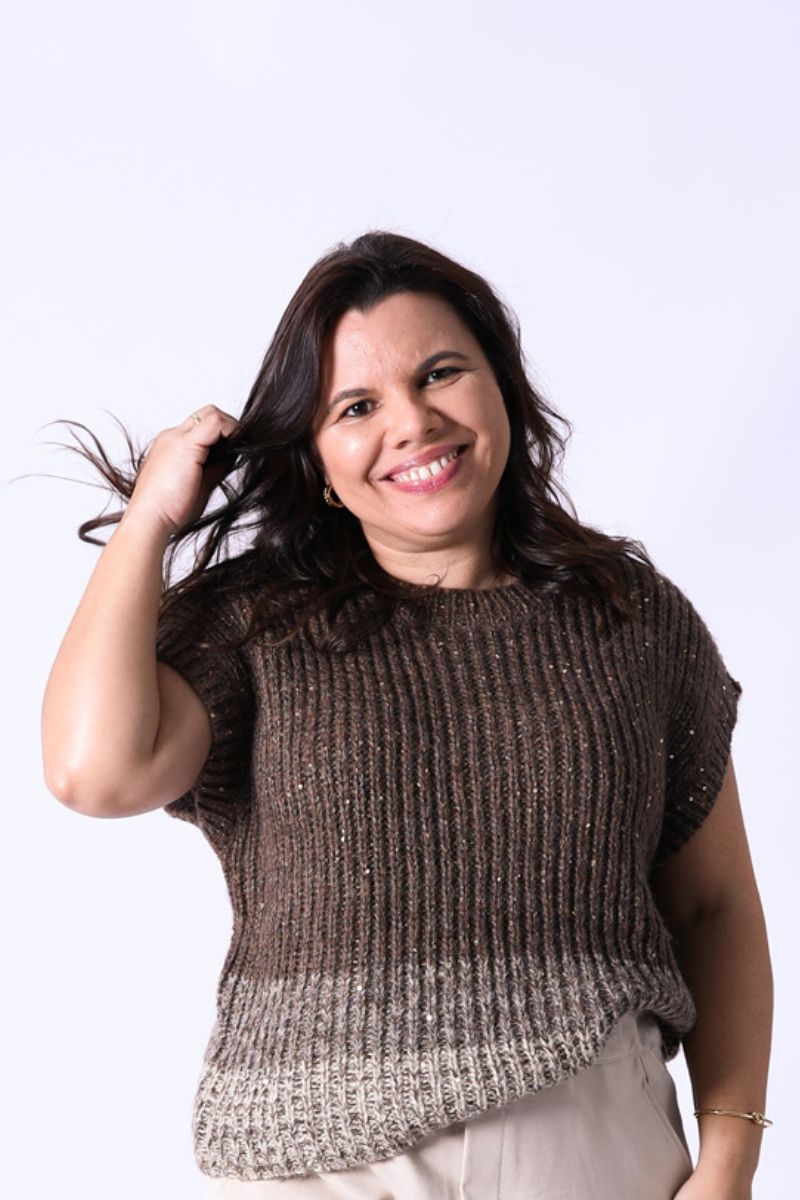 Chaleco Ayla Marrón