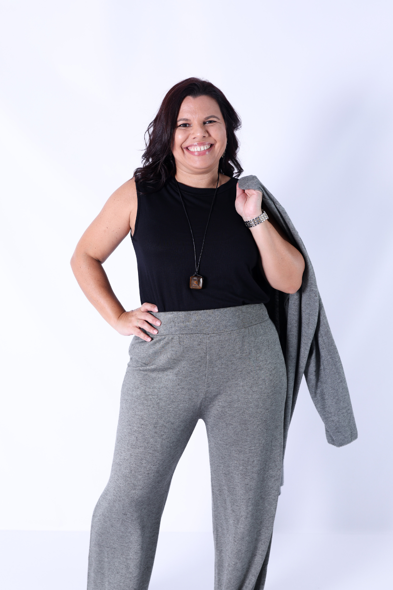 Conjunto Malha Tina Verde