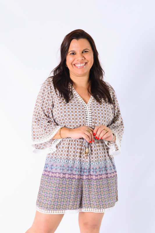 Macacão Joanna Khaki