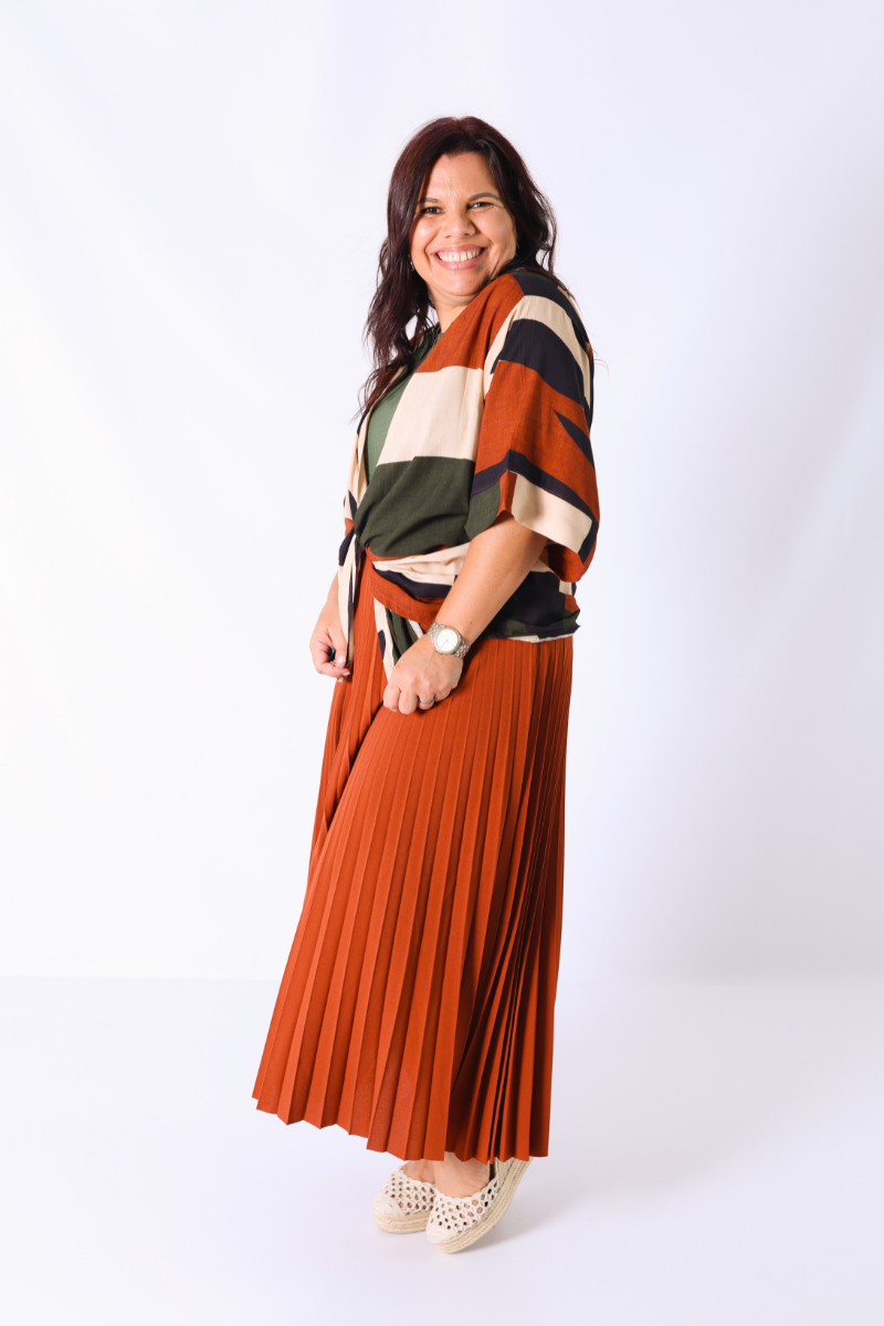 Kimono Estampado Geométrico