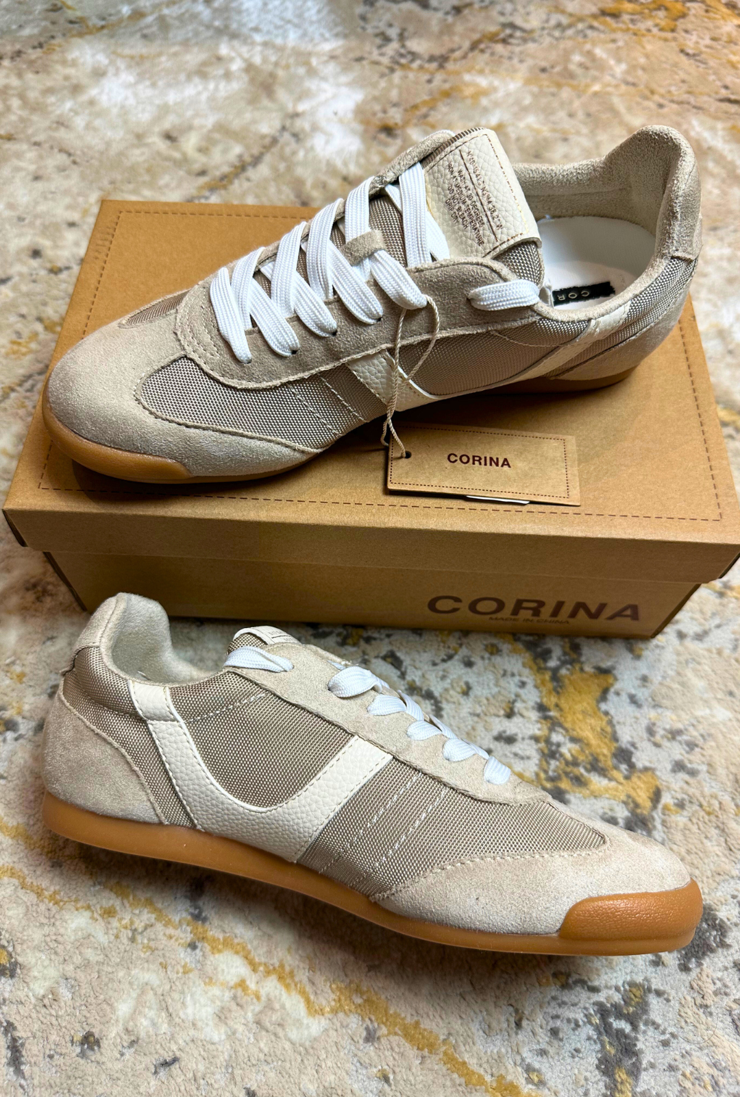 Ténis Desportivo Corina Beige