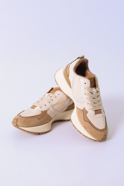 Ténis Estilo Running Camel - CORINA