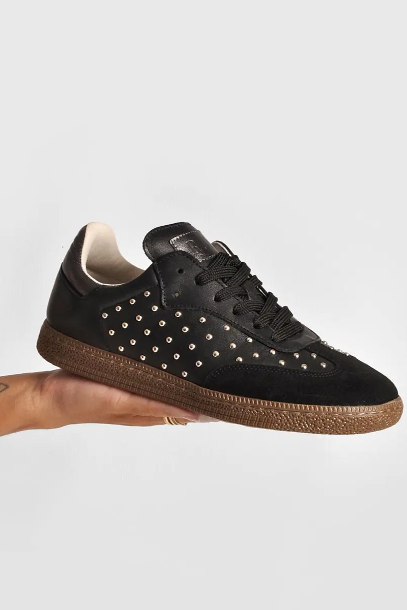 Ténis Pele e Camurça Preto - RUIKA