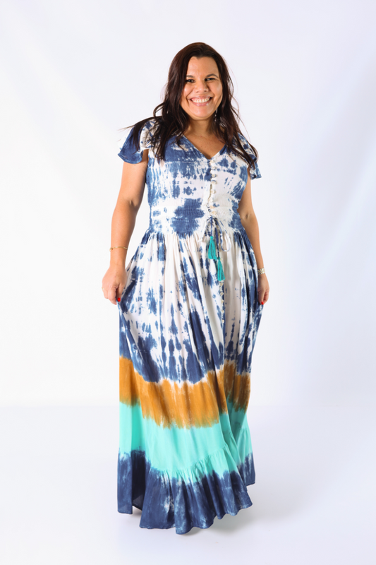 Vestido Luiza Azul