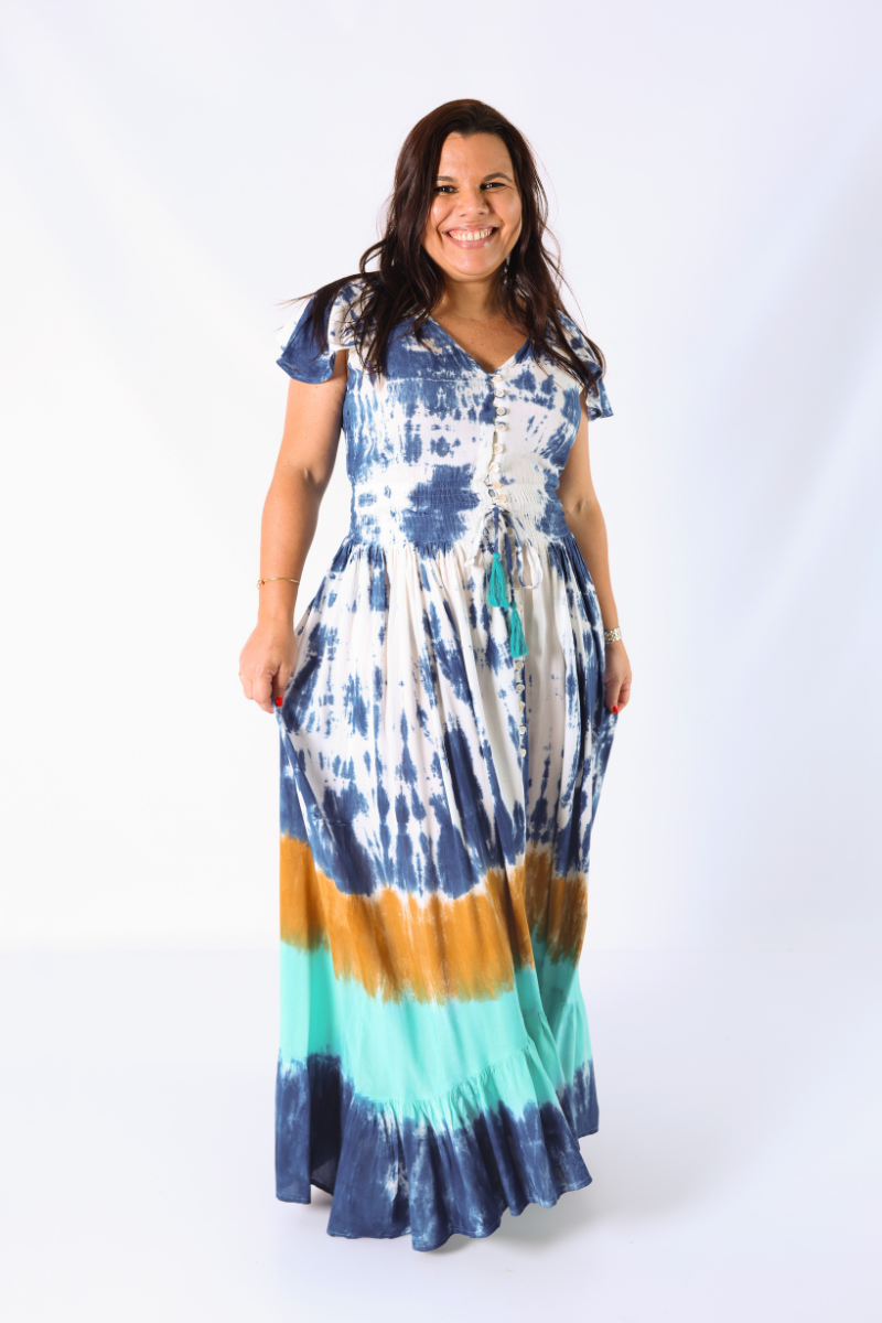 Vestido Luiza Azul